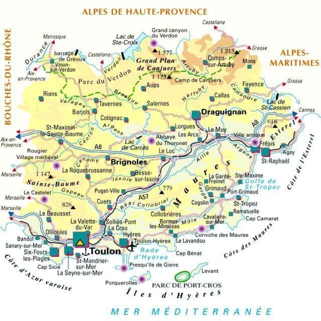Entrecasteaux Au Nid De Mes Anges B&B 외부 사진